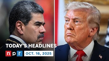 Maduro Calls For Peace As Trump Orders CIA To Venezuela | NPR News Now