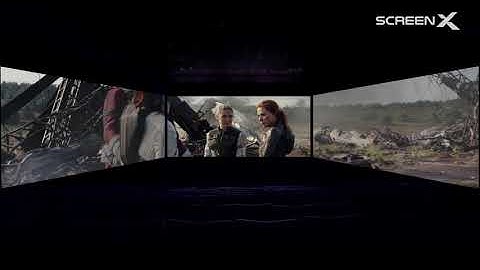 7月8日（木）公開『ブラック・ウィドウ』のScreenX予告