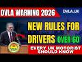🚨 DVLA Warning: New Rules for Drivers Over 60 Every UK Motorist Should Know (2026)