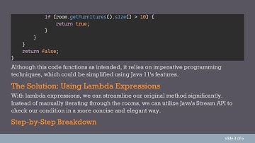 Learn How to Use Java 11 Lambda for Conditional Checks in Your Code