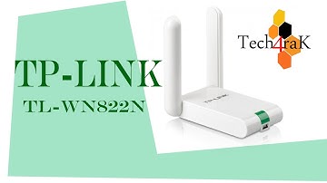 TP-LINK TL-WN822N  || High Gain WIFI Adapter || UNBOXING || tech4rak.com
