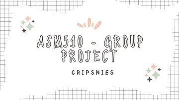 ASM510 - BA232 3E, MS ACCESS, GROUP PROJECT VIDEO PRESENTATION