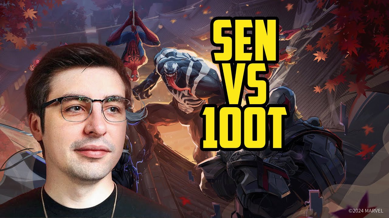 Shroud Spectates 100T Vs Sentinels Marvel Rivals Competitive Is Insane ...