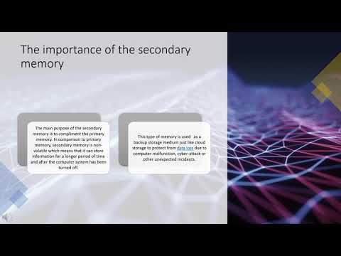 THE SECONDARY MEMORY-AN
