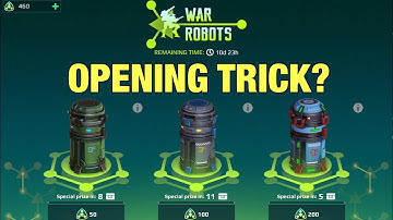 Rumour of Special Delivery Opening Trick: Does It Work? | War Robots Event Chest Evolife Bloom 2021