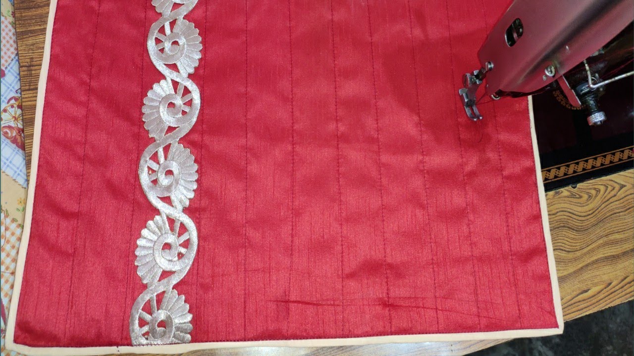 Table Mat Stitching Mathod Table mat cutting and stitching 🔥🔥 बहुत ही आसानी से सीखें टेबल मैट की ...