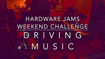 Hardware jams weekend challenge - Driving Techno music. TR8s, Microfreak, Monologue, NTS1