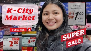 One Euro Products in K - City Market! 😱 Tipid Grocery Shopping in Finland | OFW life