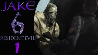 Resident Evil 6 - Jake Chapter 1-1 - Ustanak, Jake, and Sherry.