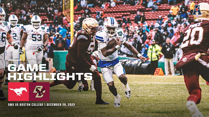 Highlights: Wasabi Fenway Bowl | SMU vs Boston College Football (Dec. 28, 2023)