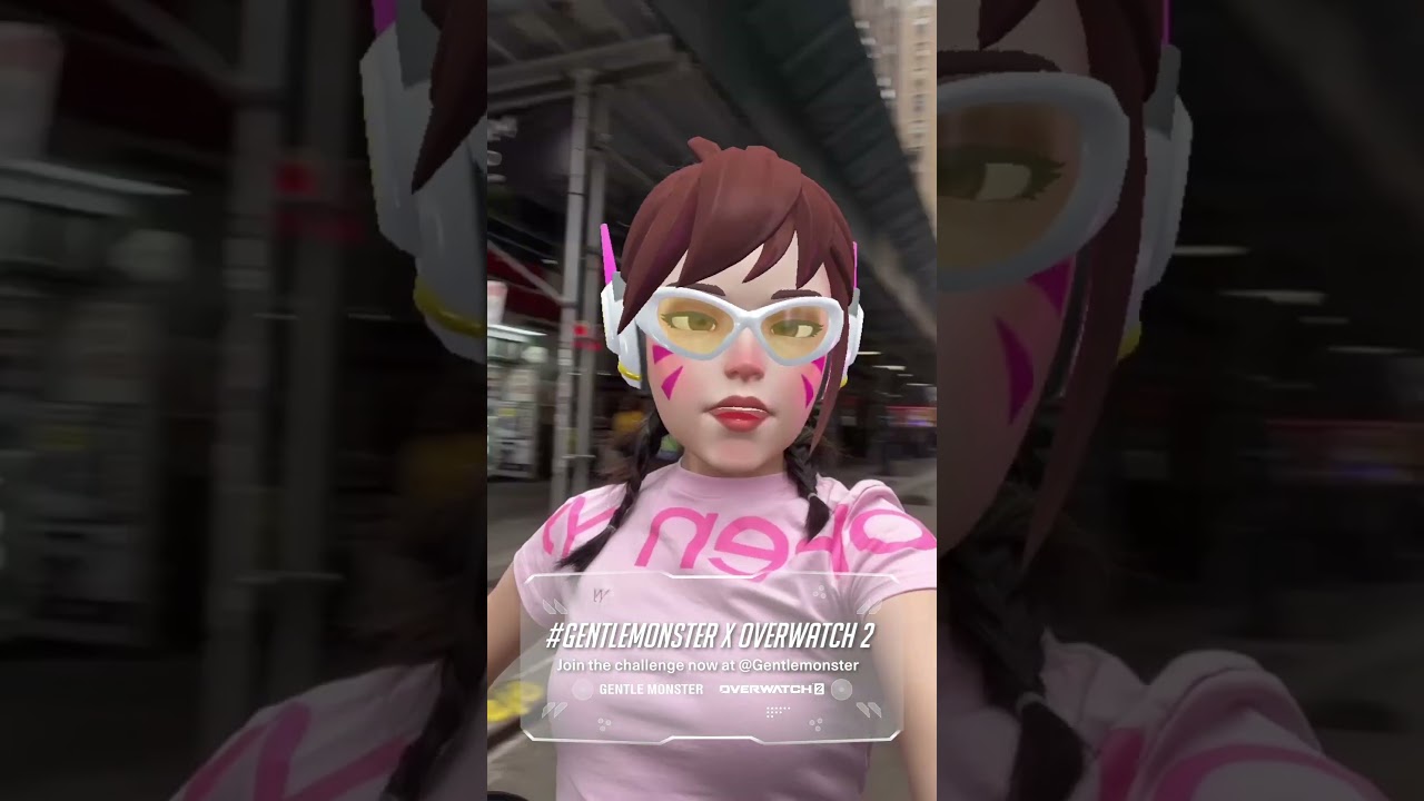 Gentle Monster × Overwatch 2 filter challenge event🕹