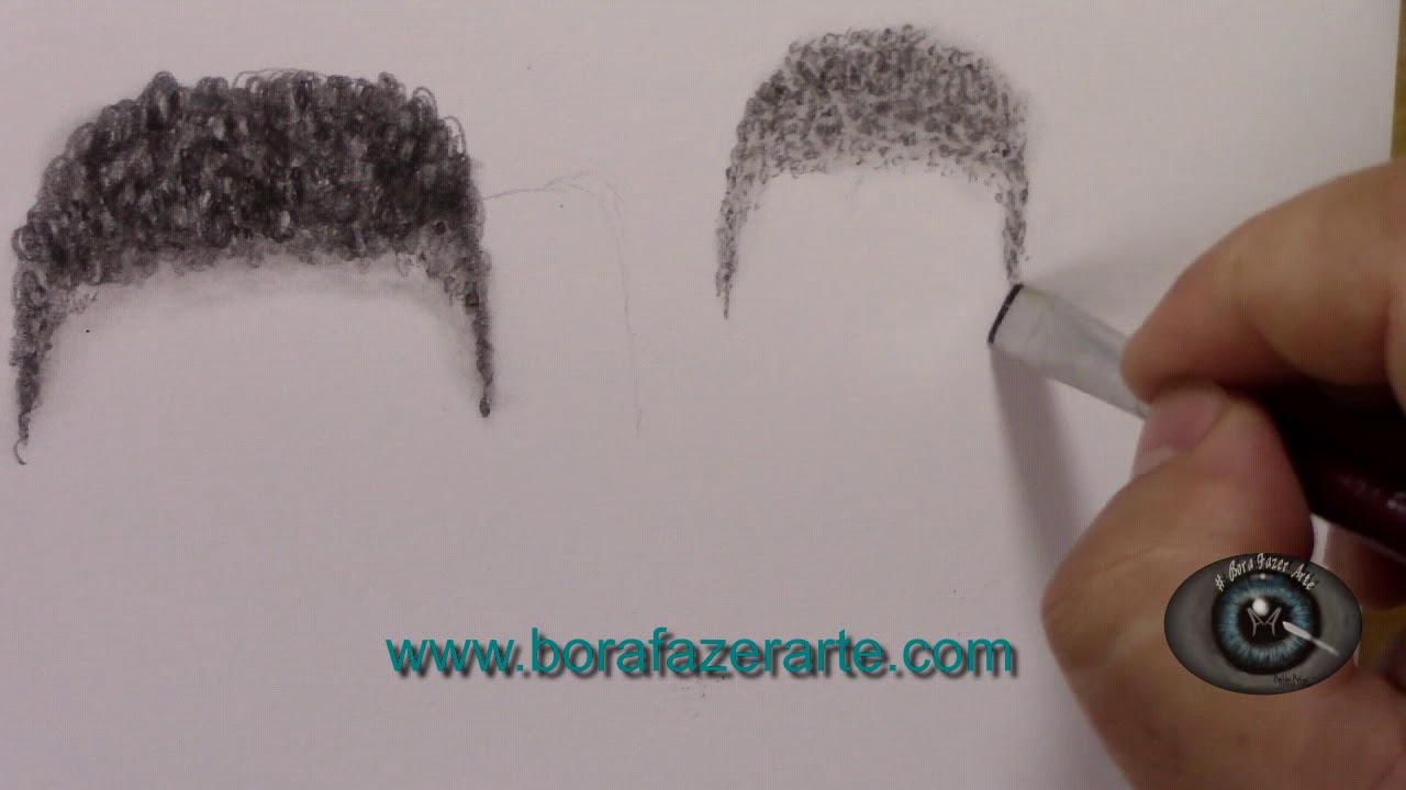 Featured image of post Desenho Cabelo Masculino Cacheado Nunca passe o pente ou a escova em um cabelo cacheado pois ele fica sem os cachos definidos