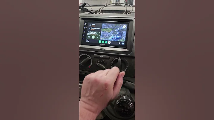 Upgrade your VW T5.1 Transporter Get CarPlay & more KENWOOD DMX5023DABS #vw #vwtransporter #caraudio