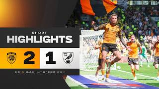 Hull City 2-1 Norwich City | Short Highlights | Sky Bet Championship