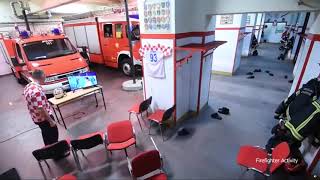 Firefighters Rush to Save People: Croatia Penalty Kick Soccer World Cup 2018
