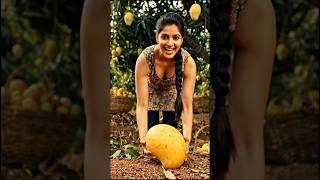 Too Big Mango Farming #jugaad #farming #villagelife #kheti #women #mango #growth