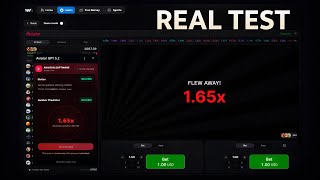 Aviator Predictor Short Session Test (10 Rounds Gameplay) screenshot 2