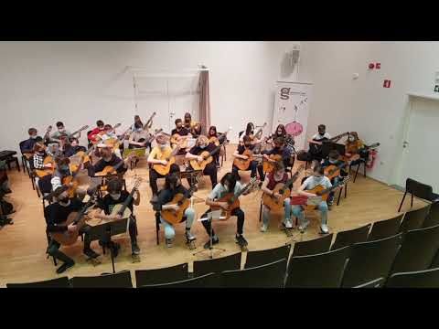 W. A. Mozart: Spring song, Kitarski orkester Glasbene šole Murska Sobota