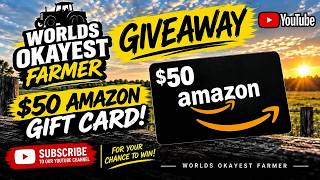 50$ Amazon Gift Card Giveaway