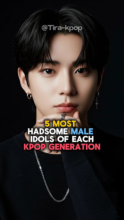 5 Most Handsome kpop Male idols of each kpop Generation #kpop #shorts