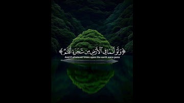اسمعها بقلبك ❤️ تلاوة تهز المشاعر بصوت #ياسر_الدوسري 🌿 #سورة_لقمان #قرآن_كريم #راحة_نفسية #quran