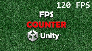 Unity C# Tutorial - How to display FPS in your game in Unity?