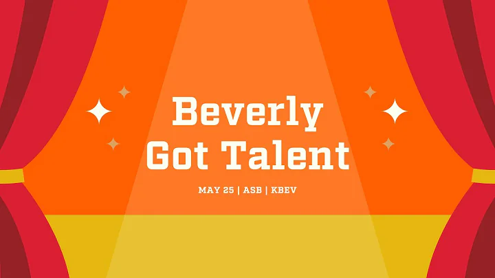 KBEV | Beverly's Got Talent | Live Coverage | May ...