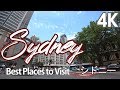 【4K SYDNEY AUSTRALIA】 Walking Best Places in Sydney シドニー : SYDNEY TOUR 4K