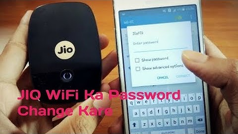 How to change the password of JioFi device in Hindi by Mobile | How to change the SSID name of JioFi