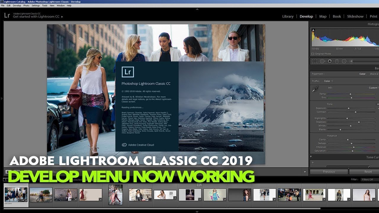 Fix Adobe Lightroom Classic Cc Ver 8 1 Develop Now Working Smooth