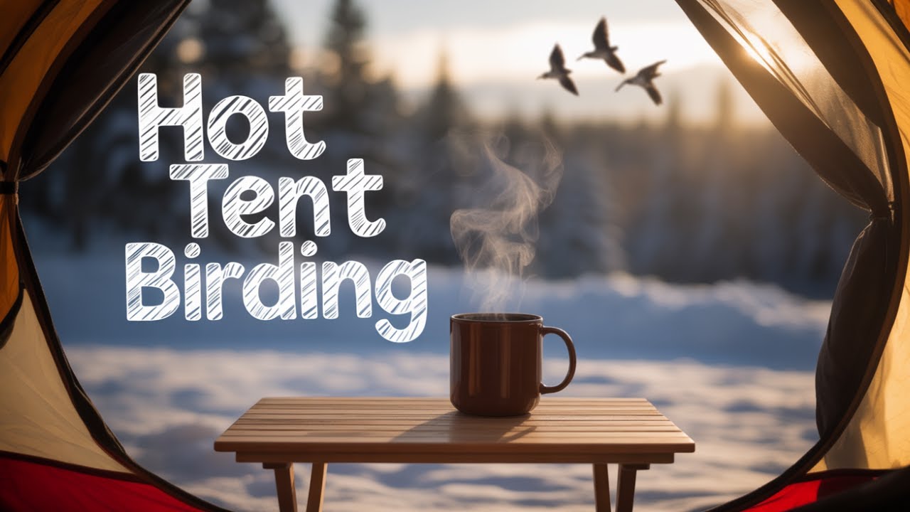 Установка отапливаемой палатки для экстремально холодной погоды