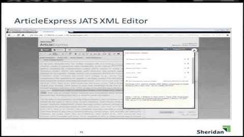 Building an Automated XML-Based Journal Production Workflow