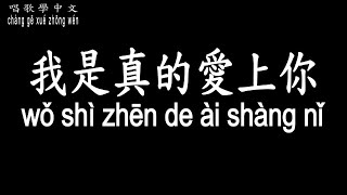 【唱歌學中文】►王傑-我是真的愛上你◀ ►wáng jié - wǒ shì zhēn de ài shàng nǐ◀『你有一雙深情的眼睛　你有融化冰雪的魔力』【動態歌詞中文、拼音Lyrics】