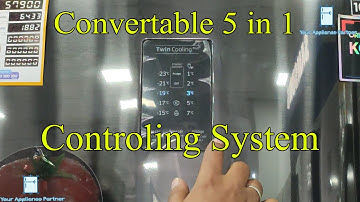 How to convert 5 mood in #Samsung twin cooling refrigerator