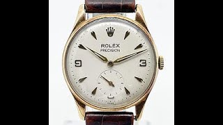 49-ROLEX-k9-プレシジョン-手巻きアンティーク26分 #ROLEX #時計 #OH #分解掃除 #シルバニアファミリー #いやし #可愛い #cute #ハンドメイド #プレシジョン
