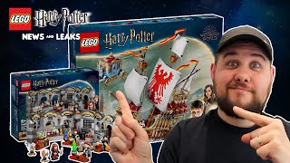 More NEW Lego Harry Potter set images! Durmstrang Ship &amp; Beauxbatons Carriage coming June 1st 2024!