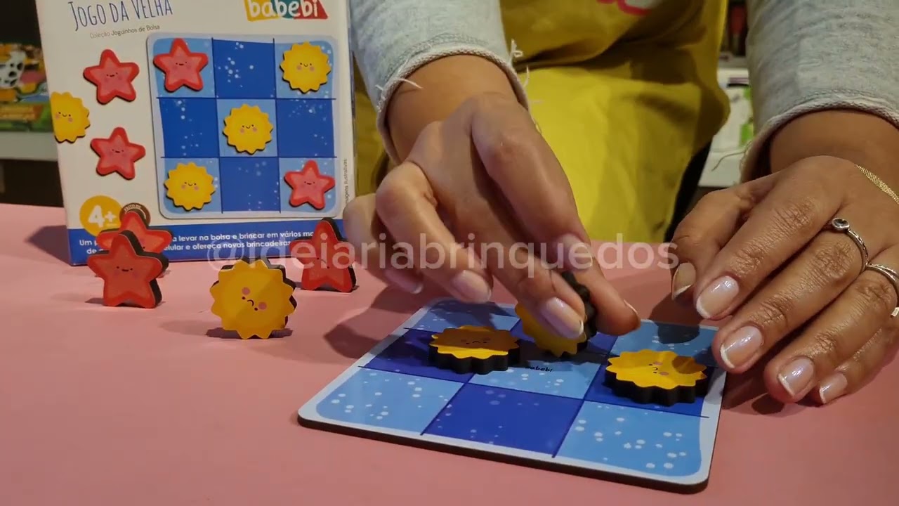 Joguinho De Bolsa - Jogo Da Velha - Pikoli Brinquedos Educativos