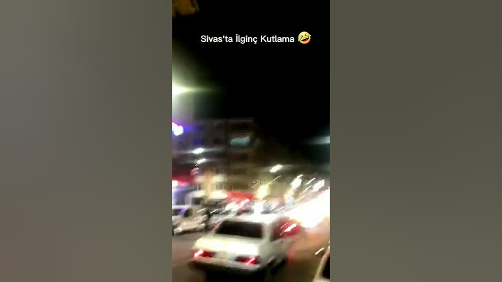 Sivas'ta Sıradan Bir Kutlama 😅