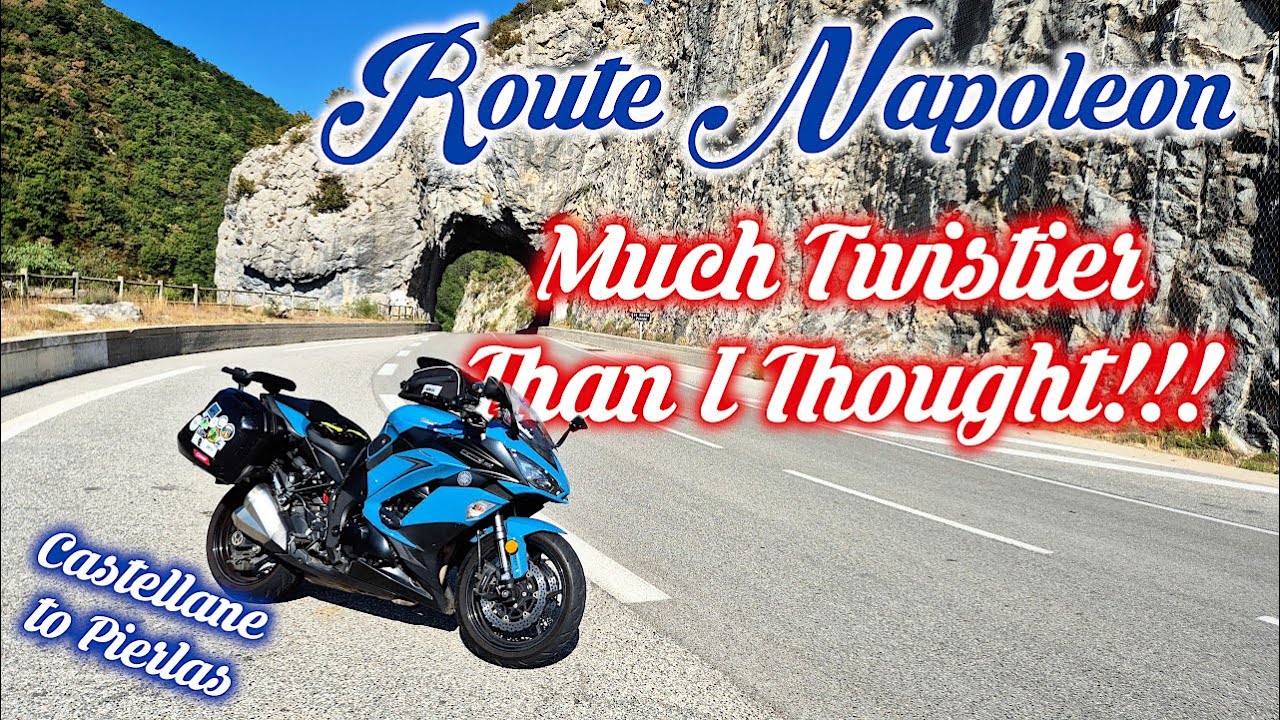 Route Napoleon: Mountain Magic & Misadventures (Garage can't fix my bike! 😱🏍)