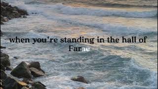 the script - hall of fame ( lyrics)