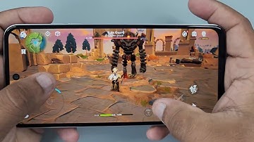 Tecno Spark Go 1 test game Genshin Impact - Unisoc T615