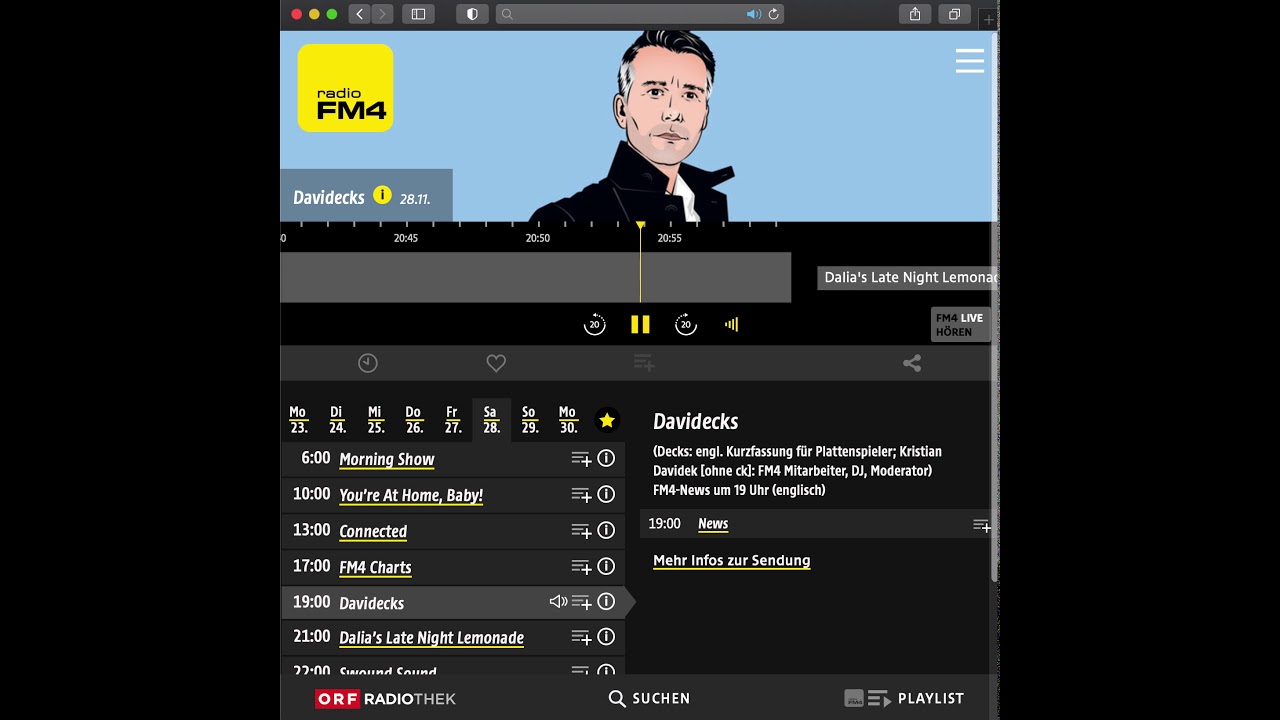 Defex & Blondewearingblack - I WIN - played at Radio FM4 Davidecks - November 28th 2020