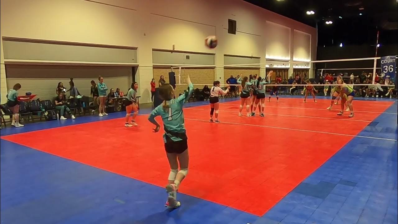 New Waves 17 Mac vs AVA 17 Coral Gasparilla Volleyball Kickoff 2/19