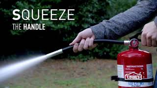 Fire Extinguisher use