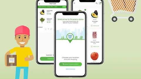 Grocery app development