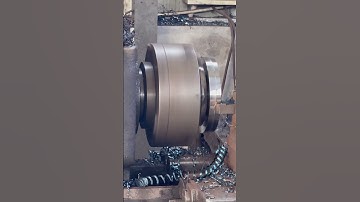 #flange #machining #lathe
