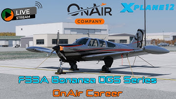 X-Plane 12.3.0 | Thranda F33A Bonanza|  OnAir | MSFS2024 F33A ✈️