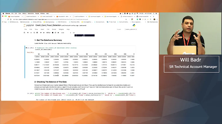 AWS Innovate 2019 | Using Amazon SageMaker for Fraud Prediction on Credit Card Transactions