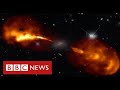 Stunning images of galaxies reveal how black holes devour stars  bbc news