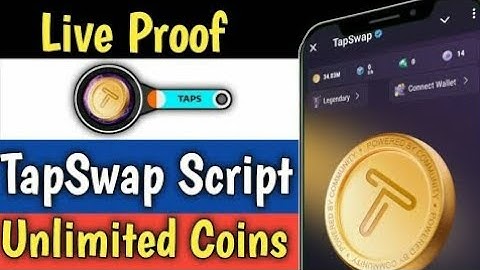 TAPSWAP Unlimited Coins Script | Tapswap YouTube Auto Codes Complete | TAPSWAP Script Unlimited Coin
